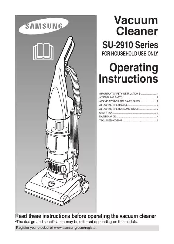 Mode d'emploi SAMSUNG SU2915