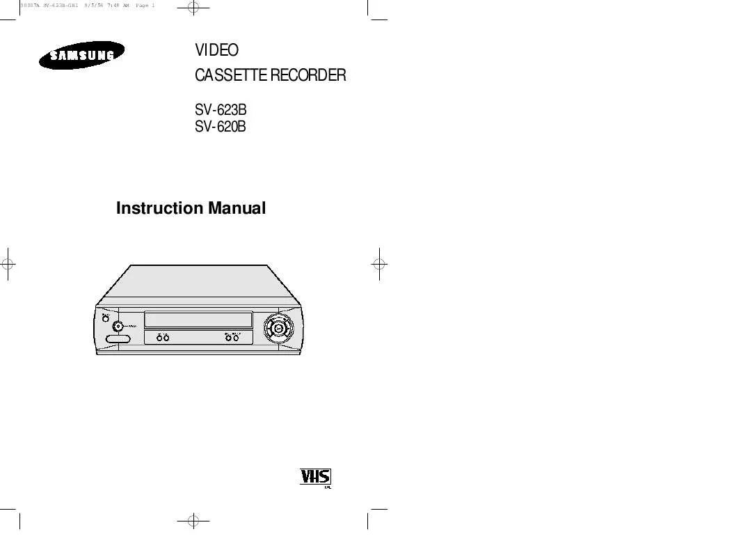 Mode d'emploi SAMSUNG SV-625B