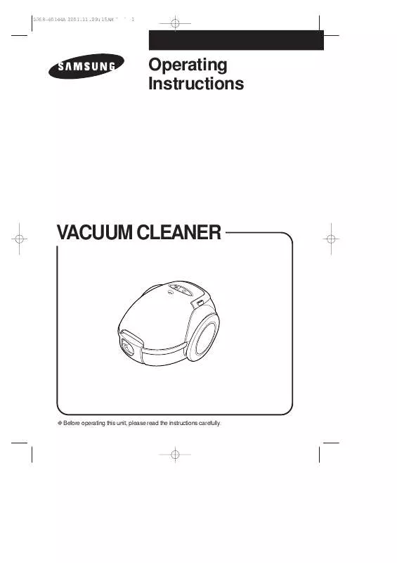 Mode d'emploi SAMSUNG VC-6313H