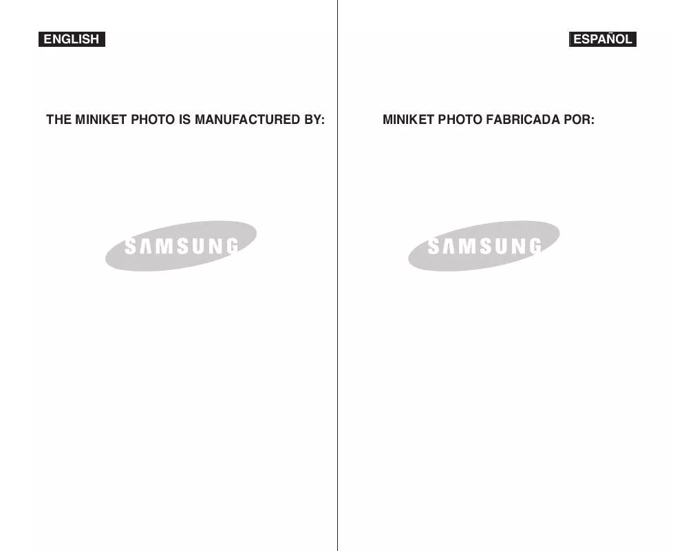 Mode d'emploi SAMSUNG VP-MS11