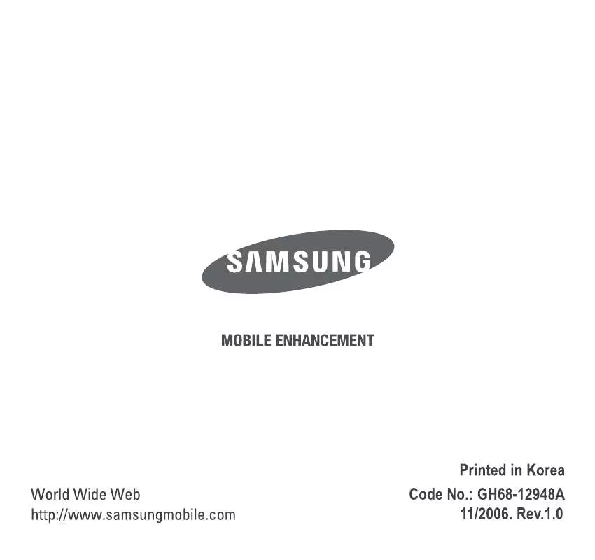 Mode d'emploi SAMSUNG WEP210