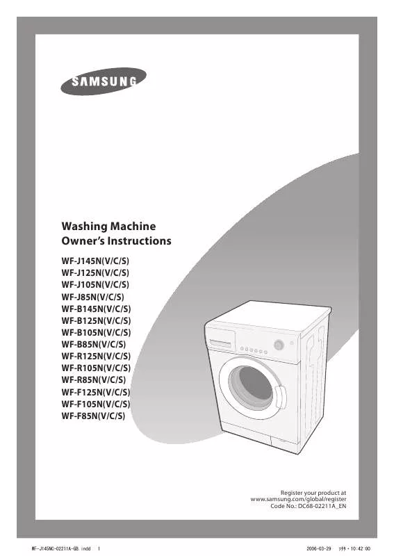 Mode d'emploi SAMSUNG WF-B145N