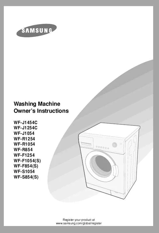 Mode d'emploi SAMSUNG WF-F1054