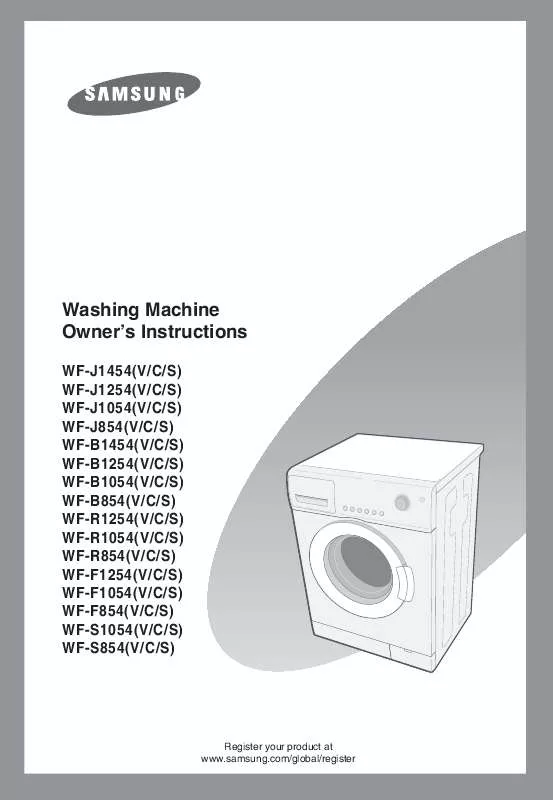 Mode d'emploi SAMSUNG WF-J854