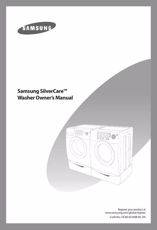 Mode d'emploi SAMSUNG WF206