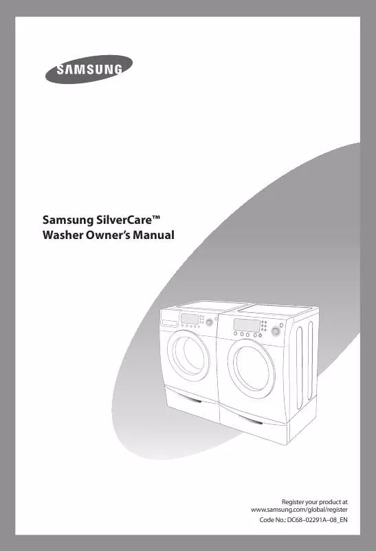 Mode d'emploi SAMSUNG WF306BHW