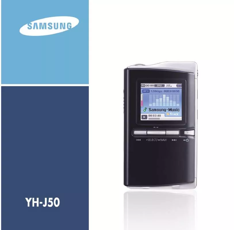 Mode d'emploi SAMSUNG YH-J50C