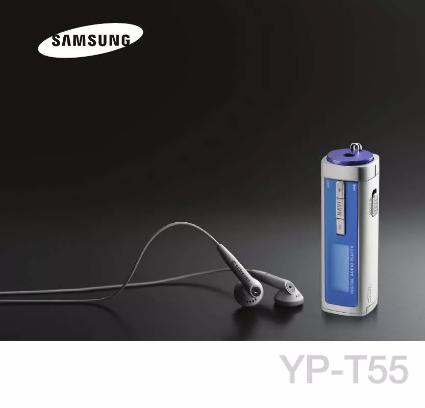 Mode d'emploi SAMSUNG YP-T55