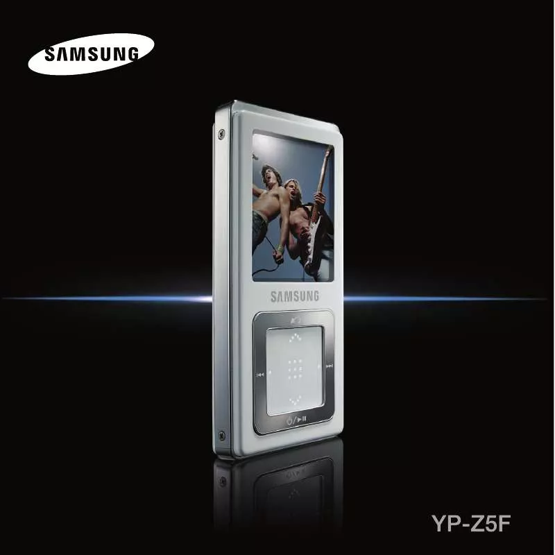 Mode d'emploi SAMSUNG YPZ5FQB-XAX