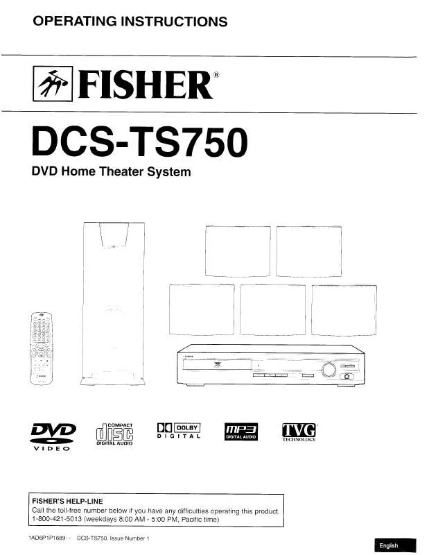 Mode d'emploi SANYO DCSTS750