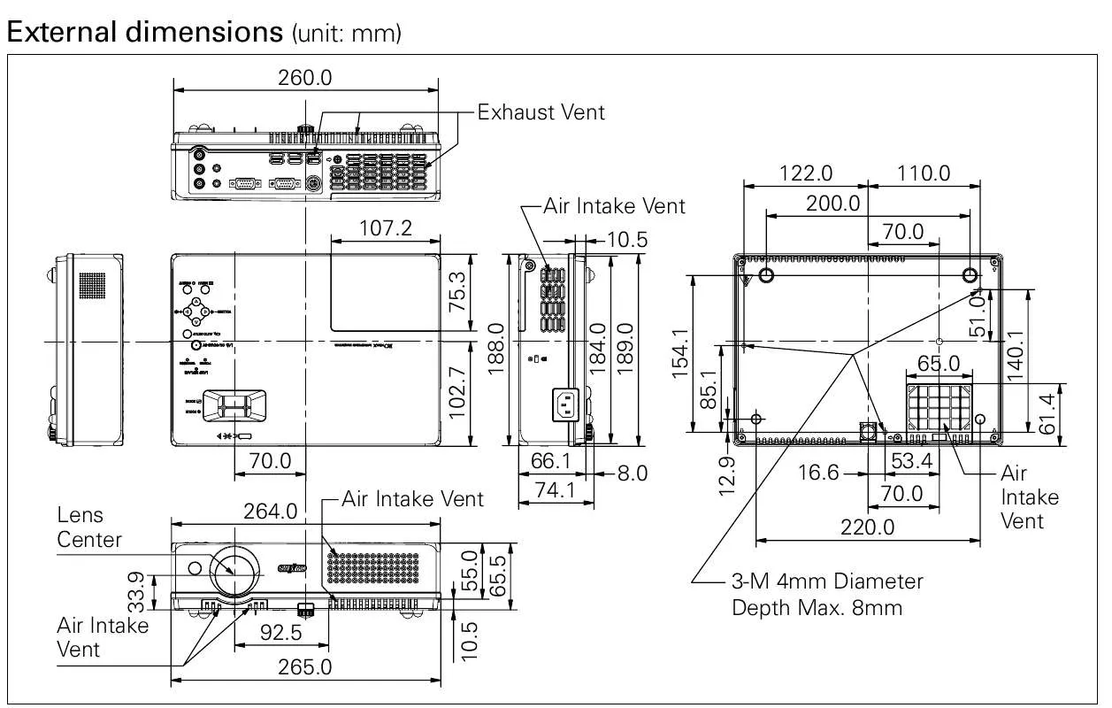 Mode d'emploi SANYO PLCXW65