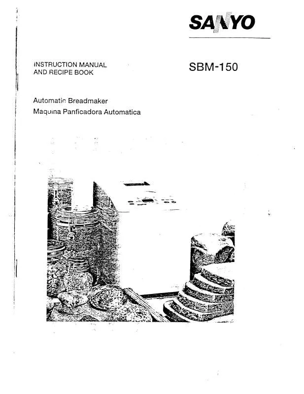 Mode d'emploi SANYO SBM150