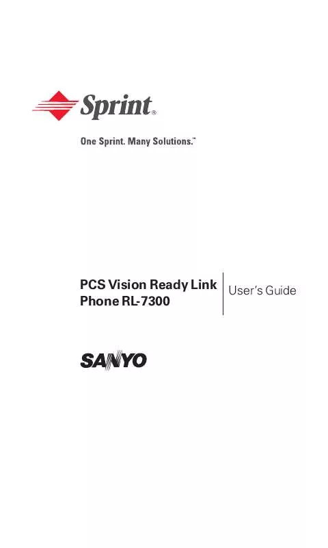 Mode d'emploi SANYO SCP7300