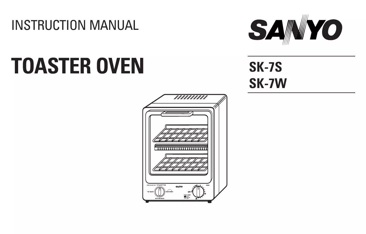 Mode d'emploi SANYO SK-7S