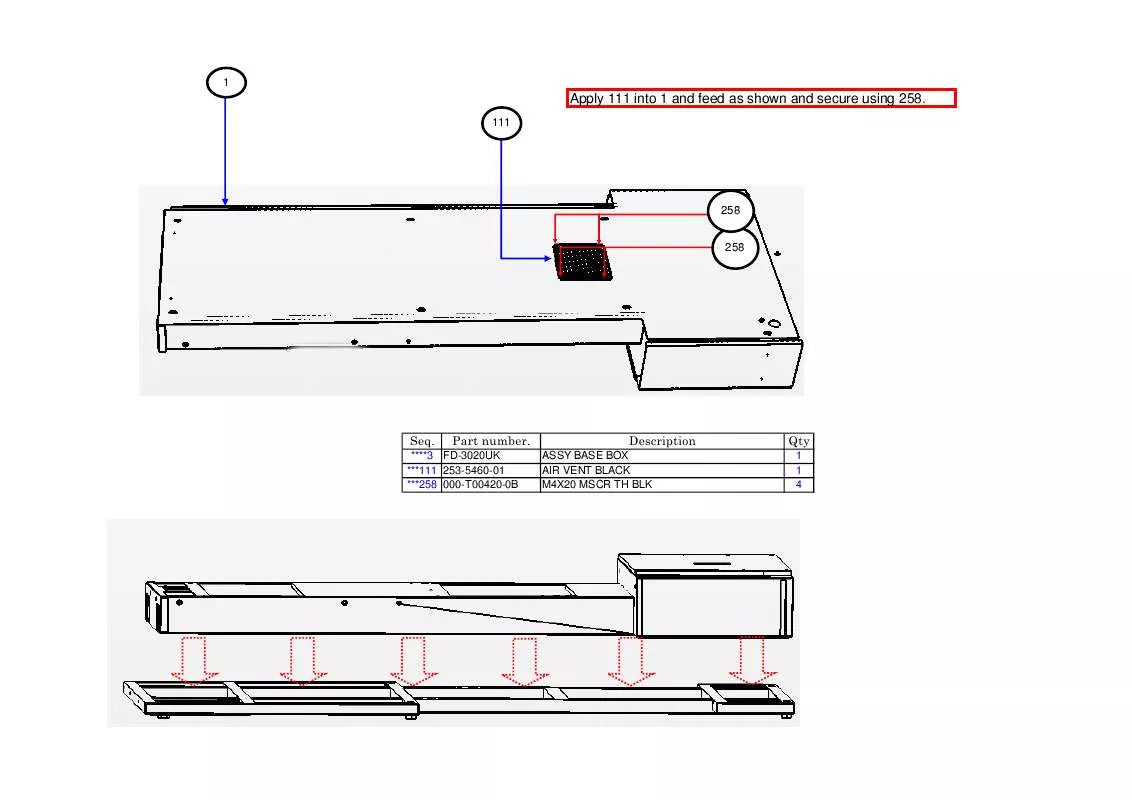 Mode d'emploi SEGA FORD RACING DX PARTS