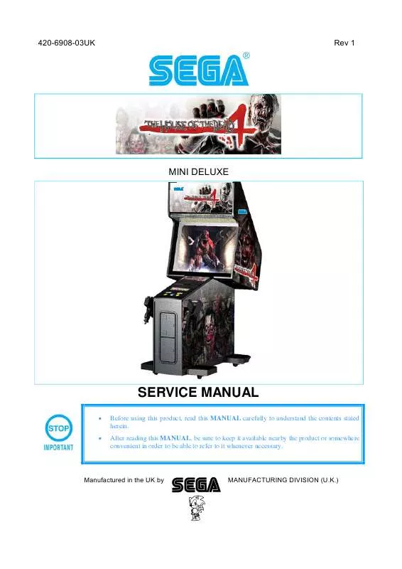 Mode d'emploi SEGA HOUSE OF THE DEAD 4 29