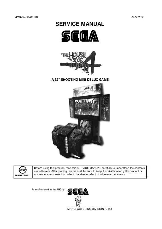 Mode d'emploi SEGA HOUSE OF THE DEAD 4 52