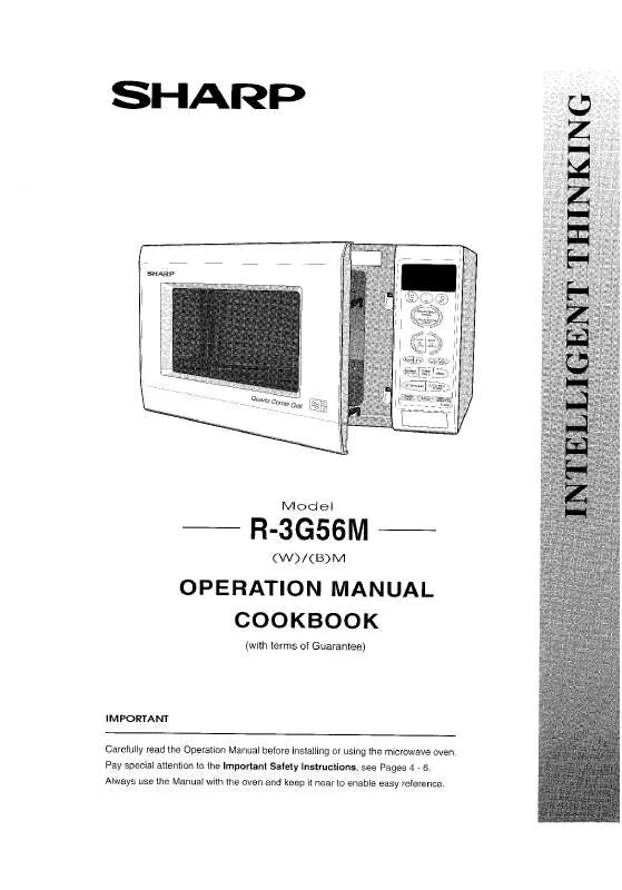 Mode d'emploi SHARP R3S56M