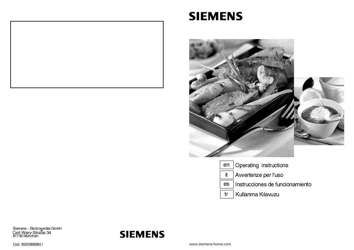 Mode d'emploi SIEMENS EC745QB80Q