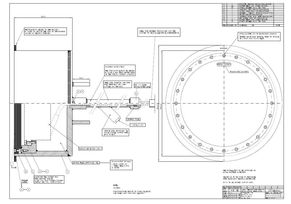 Mode d'emploi SIMRAD ARCTIC TANK