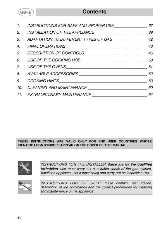 Mode d'emploi SMEG A2A-2