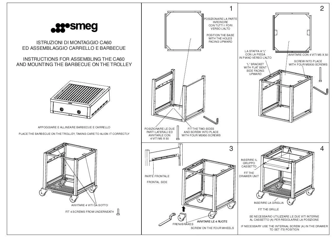 Mode d'emploi SMEG CA60R