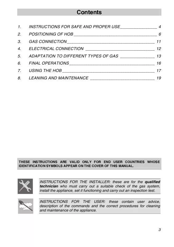 Mode d'emploi SMEG CIR597X5