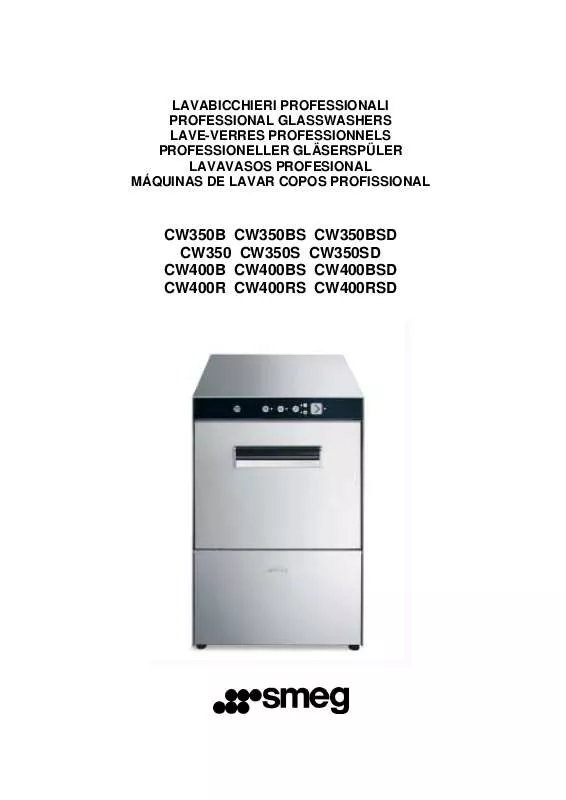 Mode d'emploi SMEG CW350