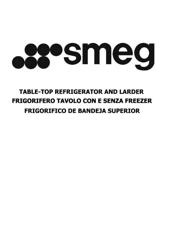 Mode d'emploi SMEG FA130A