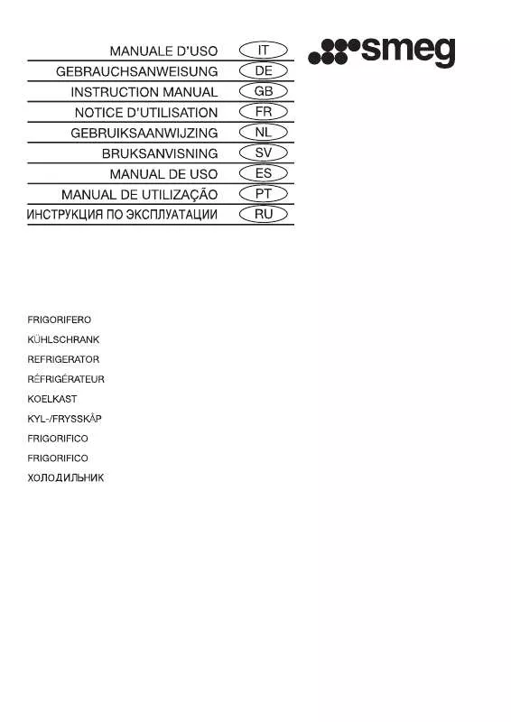 Mode d'emploi SMEG FA800POS