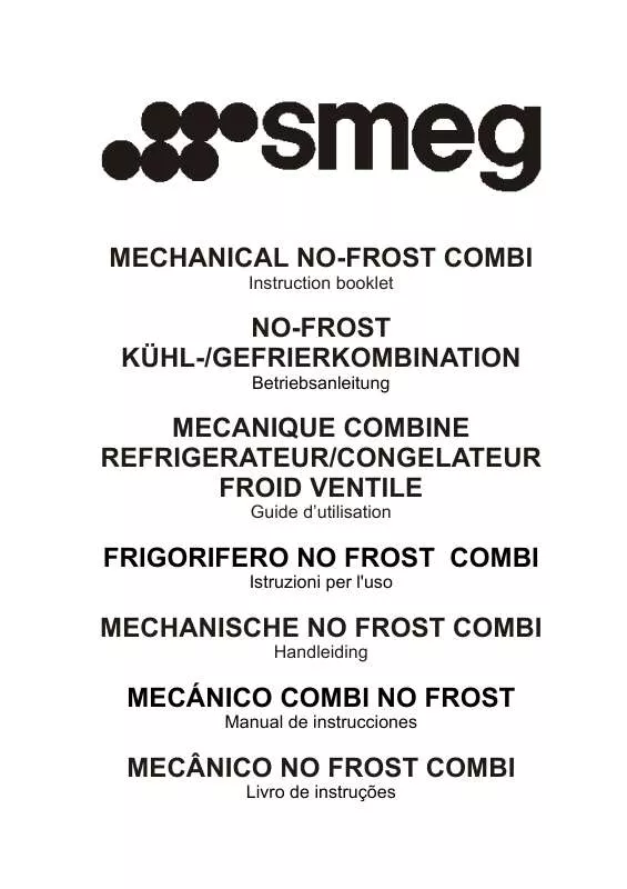 Mode d'emploi SMEG FC340BPNF