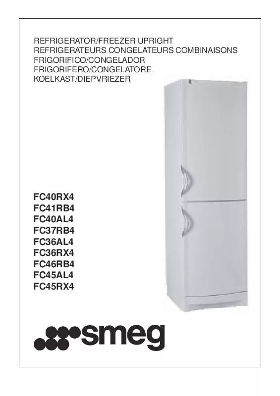 Mode d'emploi SMEG FC40RX2