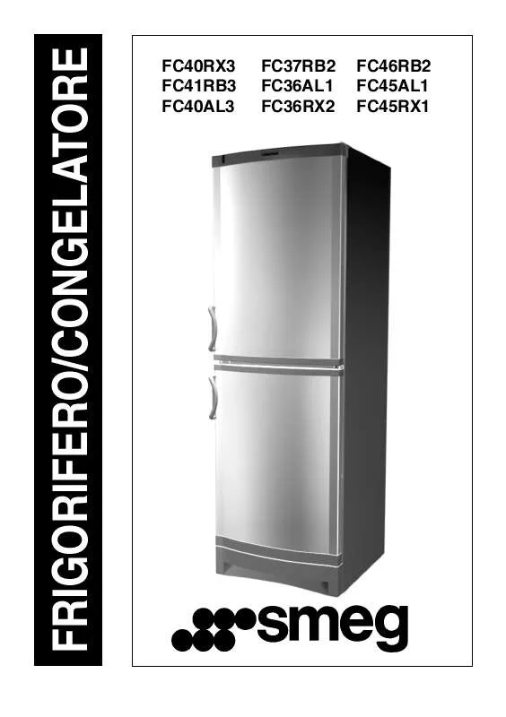 Mode d'emploi SMEG FC41RB3