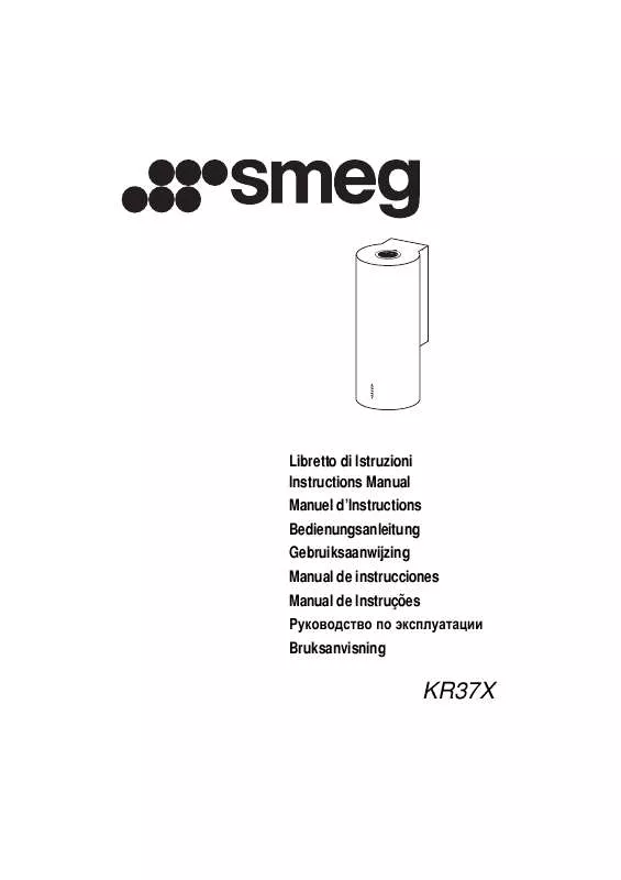 Mode d'emploi SMEG KR37X