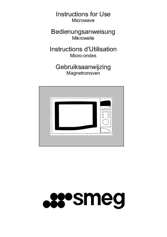 Mode d'emploi SMEG ME202X