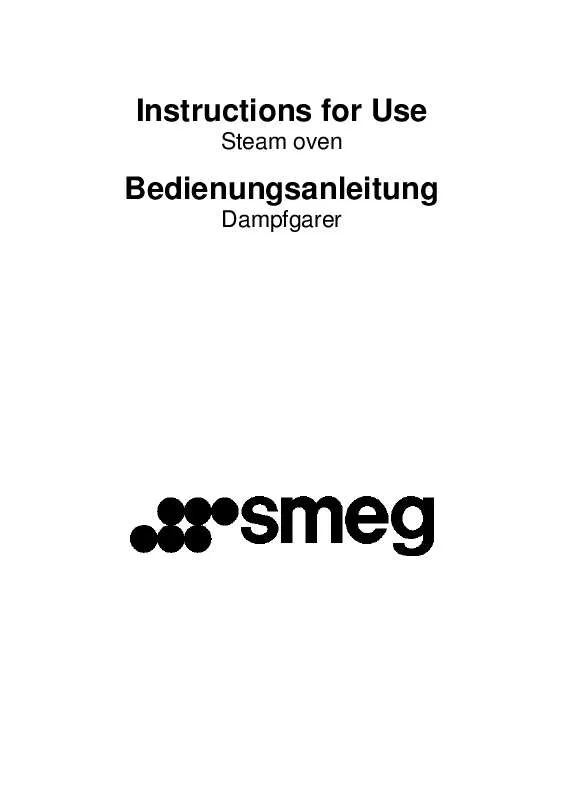 Mode d'emploi SMEG S45VX