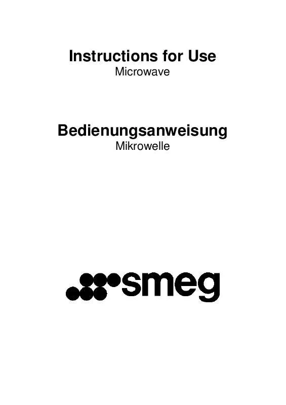 Mode d'emploi SMEG SC45MNE2