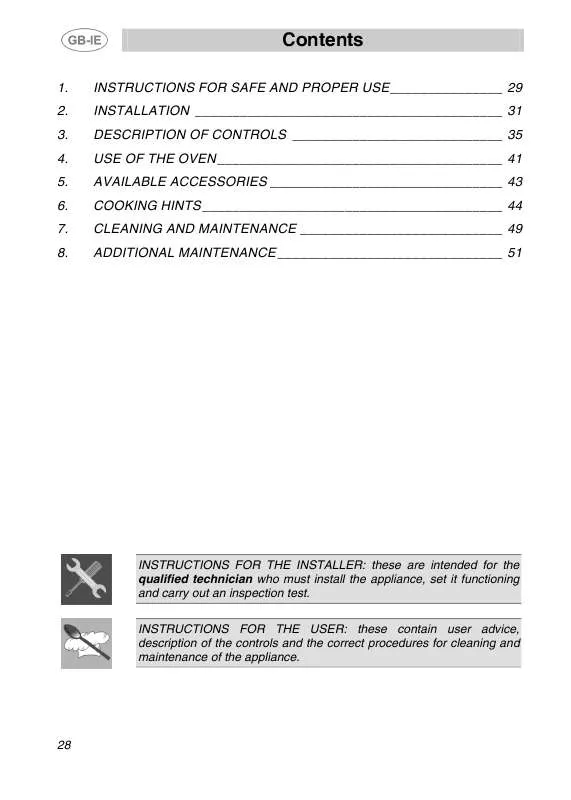 Mode d'emploi SMEG SCKD365MB