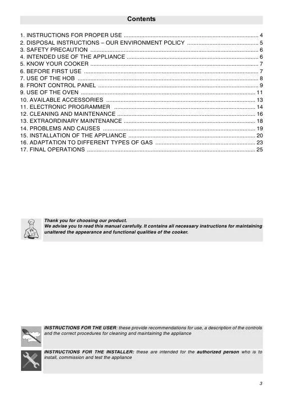 Mode d'emploi SMEG SNZ91MFA