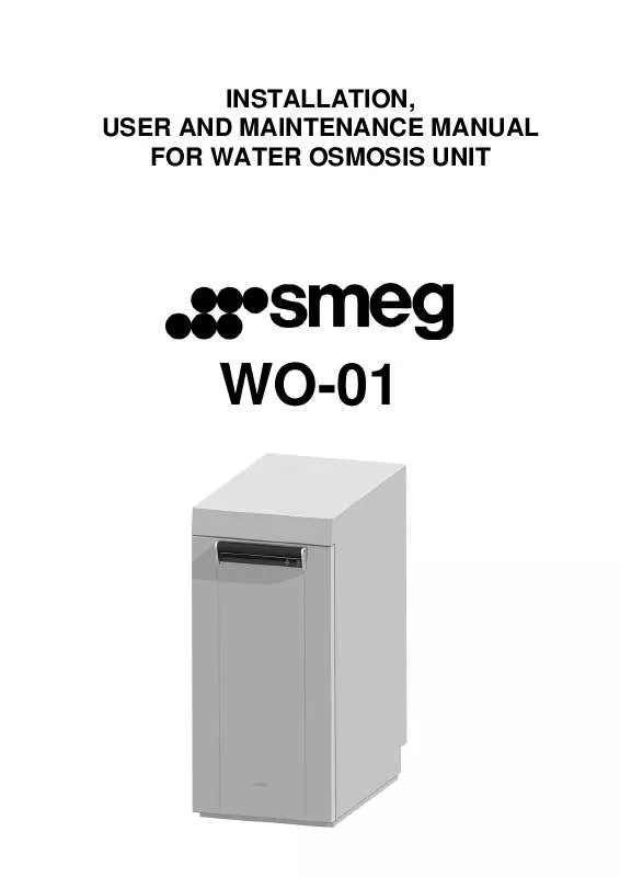 Mode d'emploi SMEG WRO125