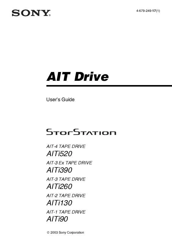 Mode d'emploi SONY AITI520