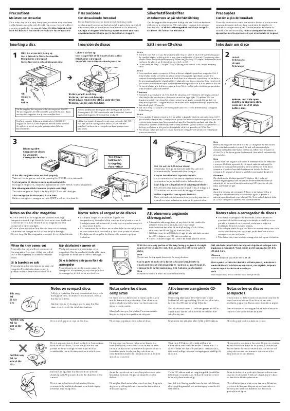 Mode d'emploi SONY CDX-715