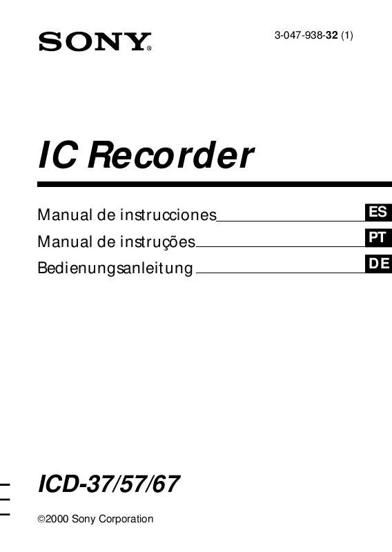 Mode d'emploi SONY D-EJ855