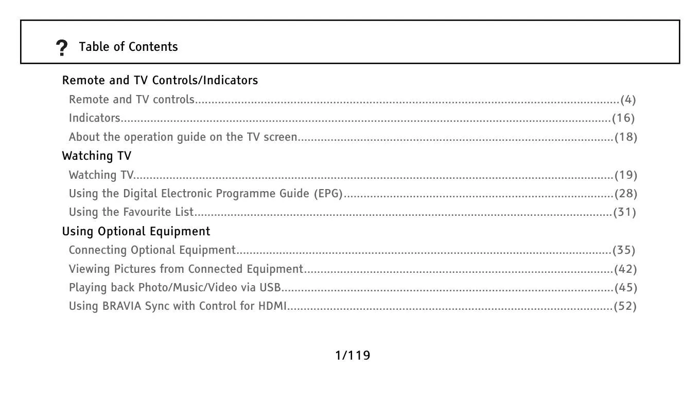 Mode d'emploi SONY KDL-32W5820