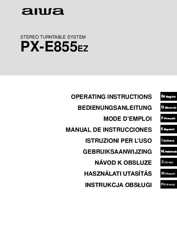 Mode d'emploi SONY PXE855