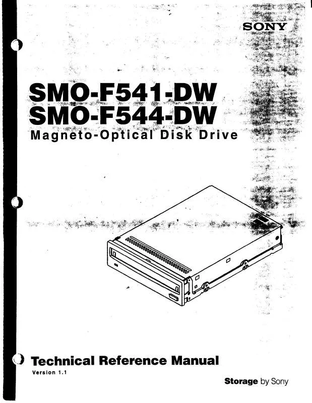 Mode d'emploi SONY SMOF541DW