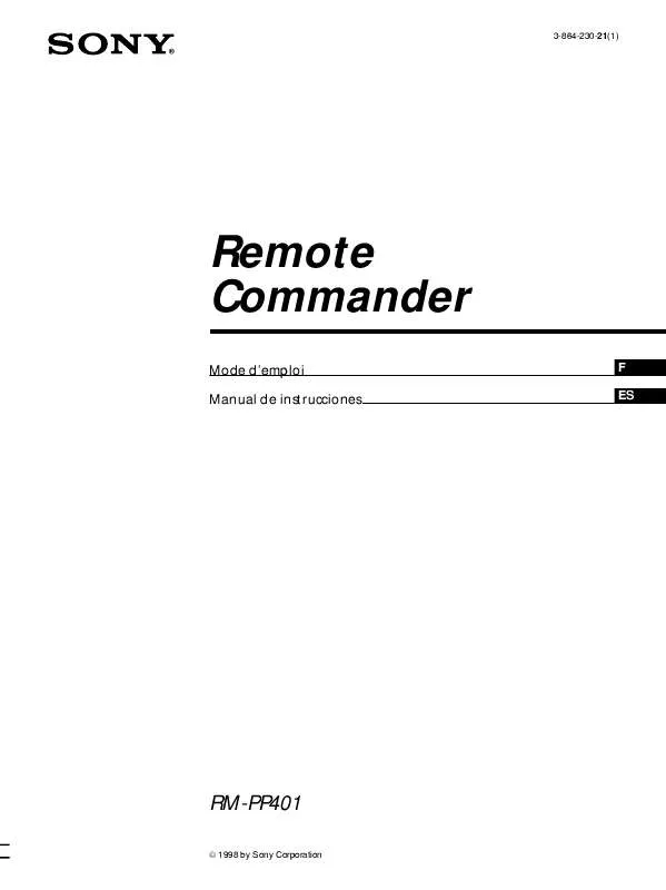 Mode d'emploi SONY VAIO VPC-EH22FX/P