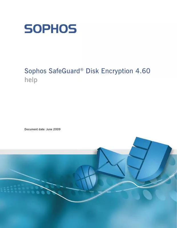 Mode d'emploi SOPHOS SAFEGUARD DISK ENCRYPTION 4.60