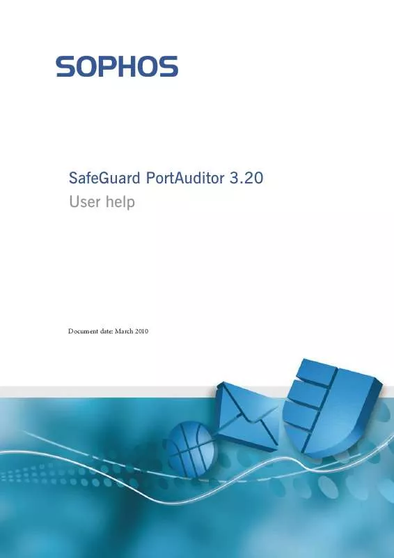 Mode d'emploi SOPHOS SAFEGUARD PORTAUDITOR 3.20