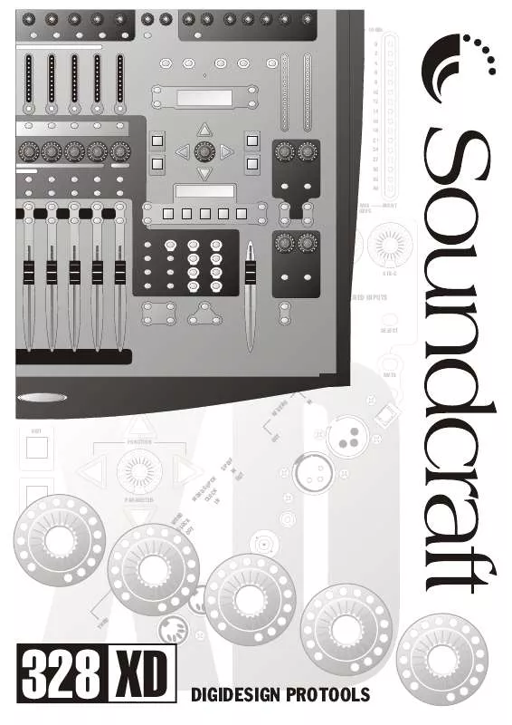 Mode d'emploi SOUNDCRAFT DIGIDESIGN PRO-TOOLS